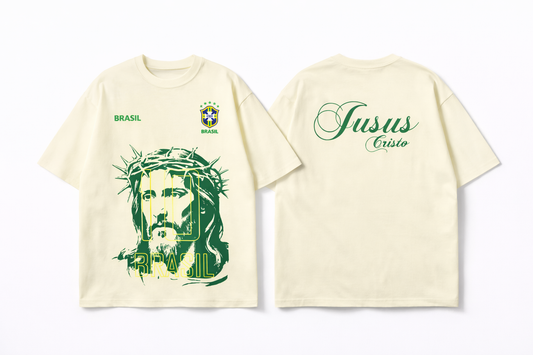 Camiseta Redentor Off-White Over